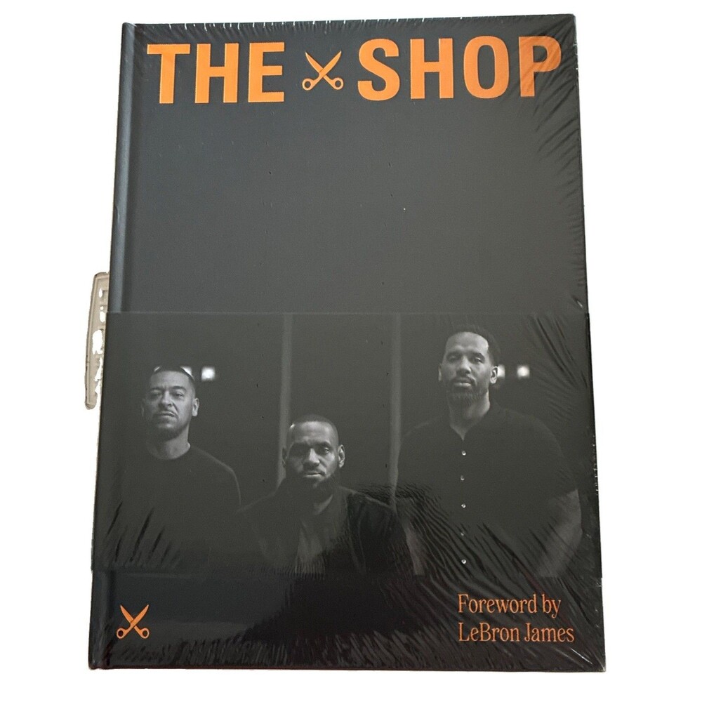 LeBron James The Shop Coffee Table Book Hardcover Sports Culture Gift NEW